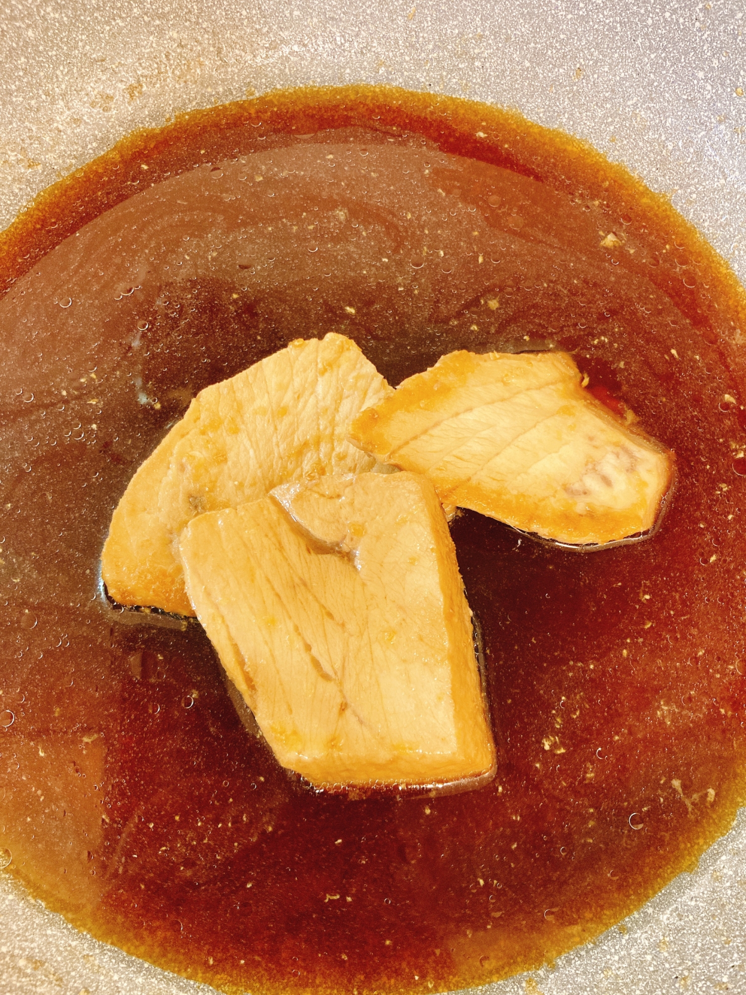 ふっくらやわらか!メカジキの煮付け