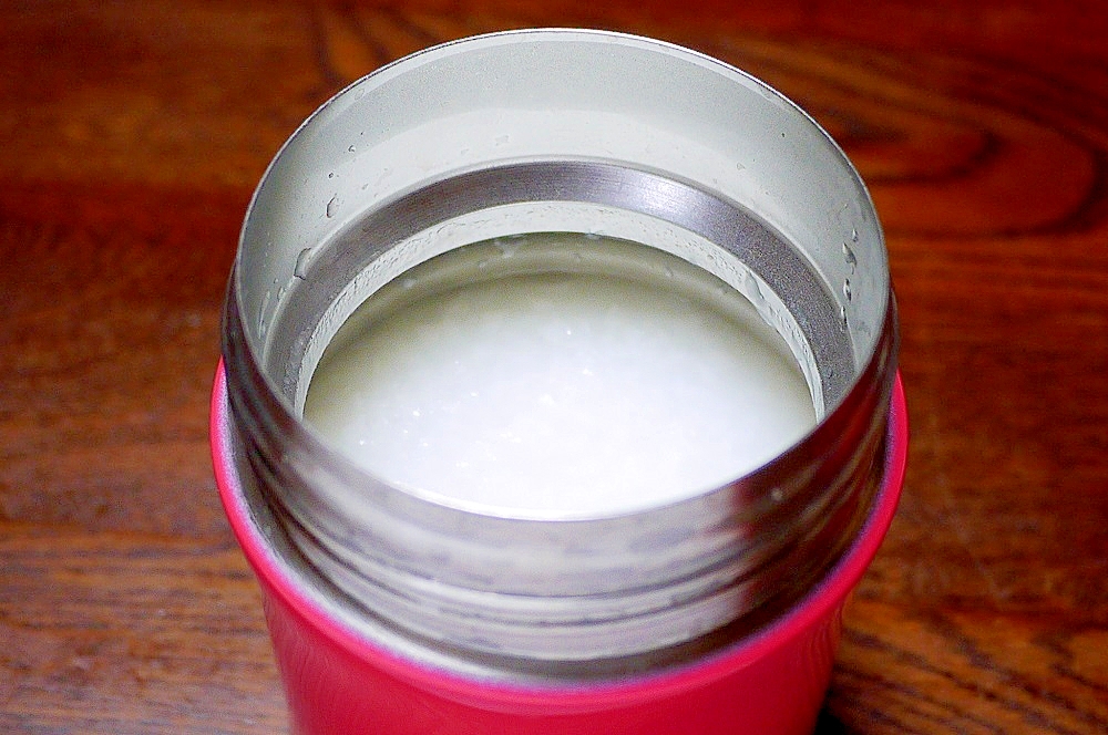 超簡単!スープジャーで作る基本のお粥