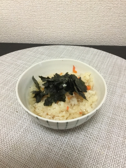 炊き込みご飯のだし茶漬け