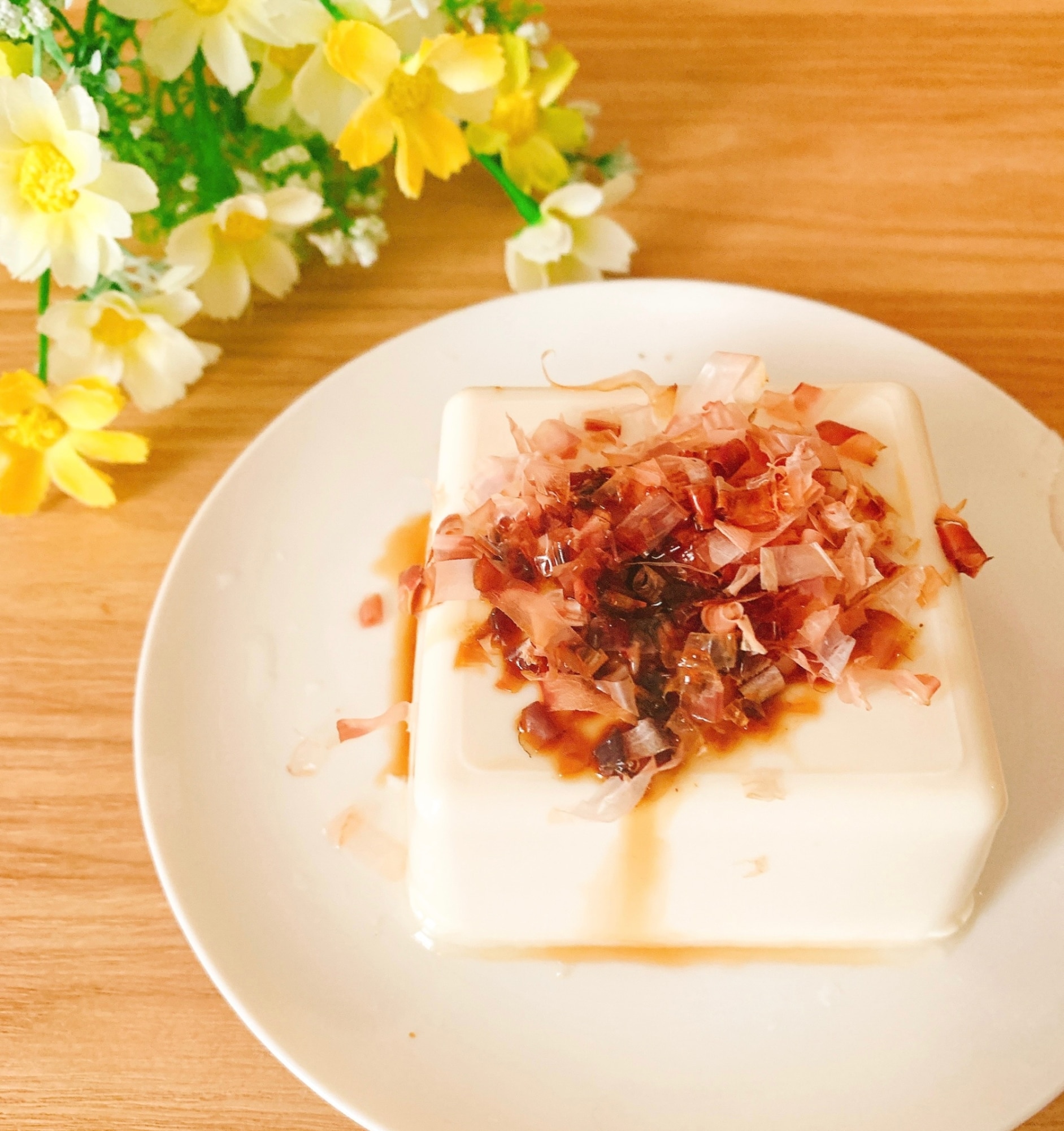 柚子風味ꕤ鰹節たっぷり湯豆腐 レシピ・作り方 by sweet sweet