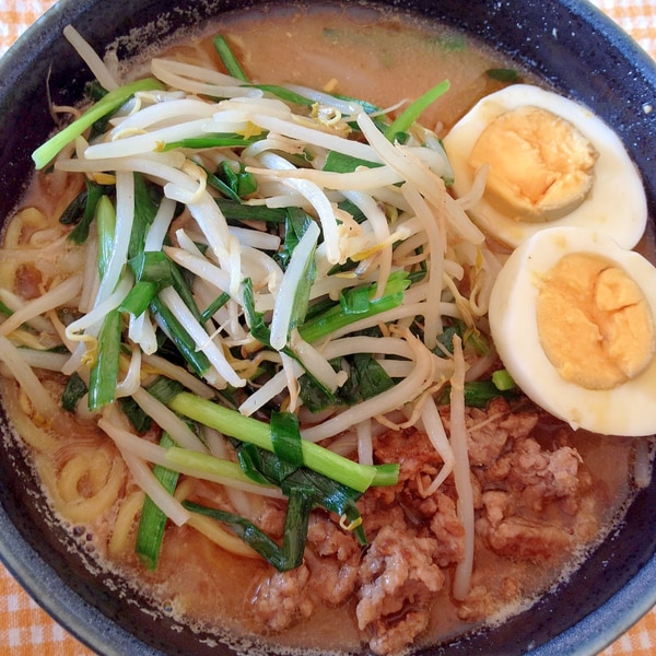 味噌ラーメンが食べたくて 1人分作ってみた レシピ 作り方 By ななじまる 楽天レシピ 味噌ラーメンが食べたくて 1人分作ってみた レシピ 作り方 By ななじまる 楽天レシピ