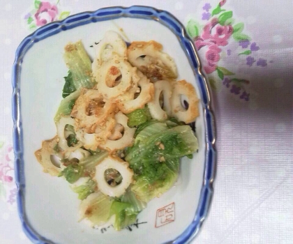 電子レンジで作る！しろ菜の煮物