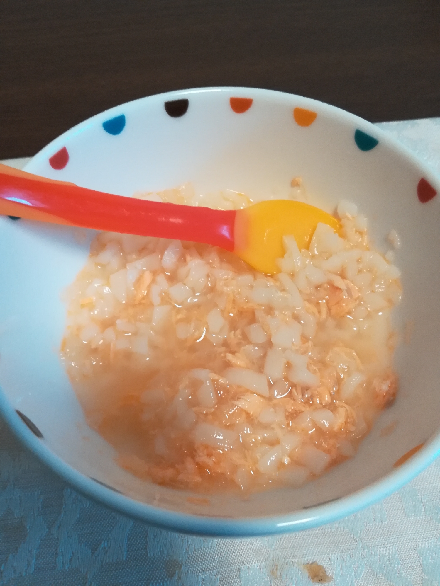 離乳食中期★鮭うどん