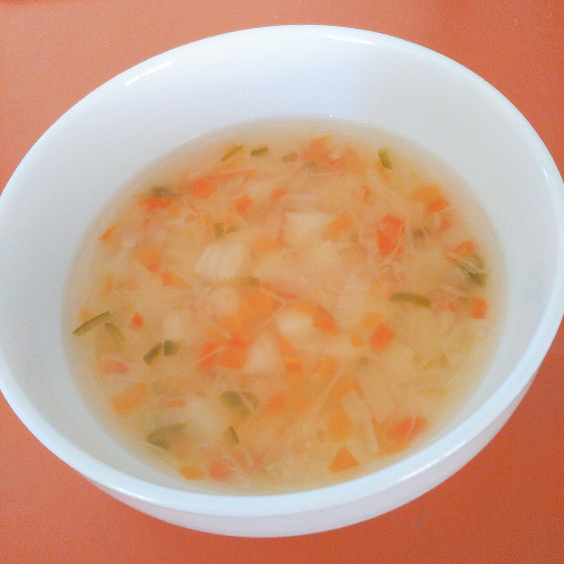 山芋入り☆コンソメスープ