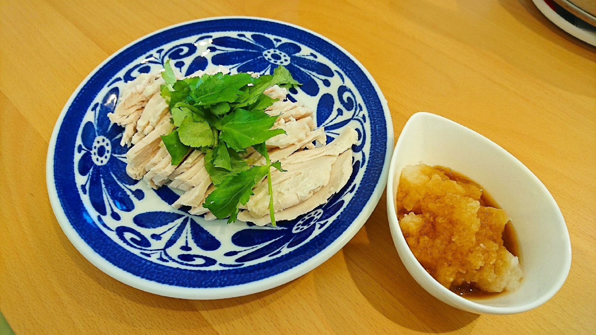 塩麹で簡単しっとり鶏ハム~バーミキュラ~