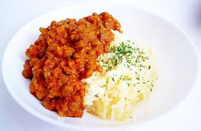 レンズ豆のインドダールカレー