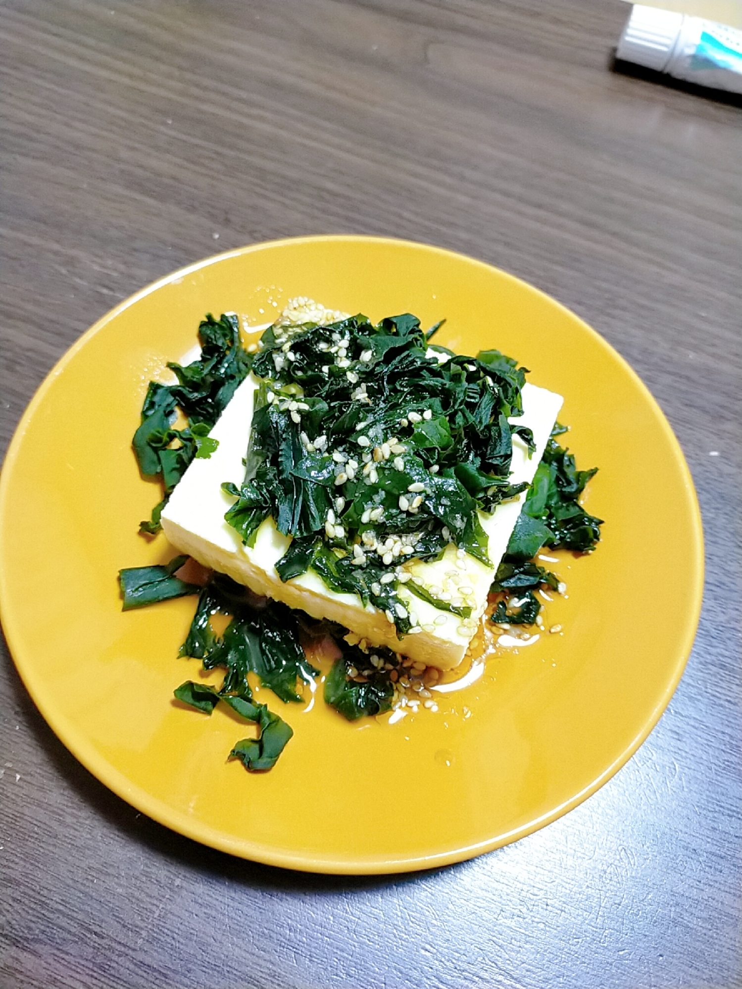 【タレがおいしい！】豆腐サラダ