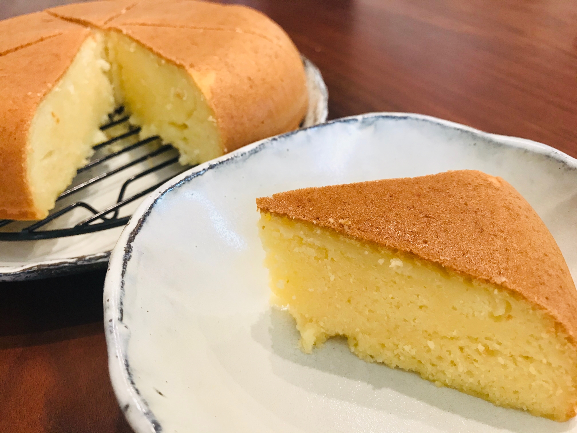 炊飯器で混ぜるだけシンプルケーキ