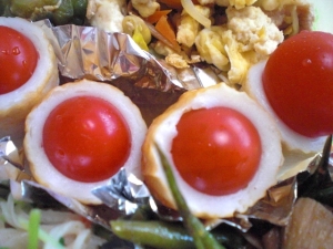 お弁当のおかずに プチトマトinちくわ レシピ 作り方 By まミィ 楽天レシピ