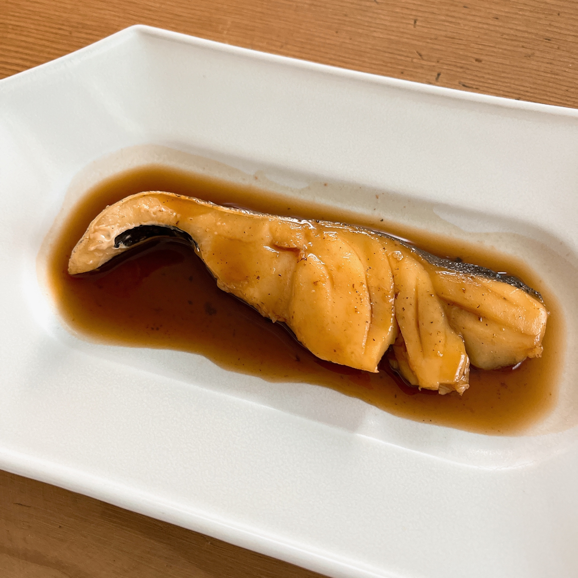 麺つゆでご飯に合う簡単タラの煮付け！