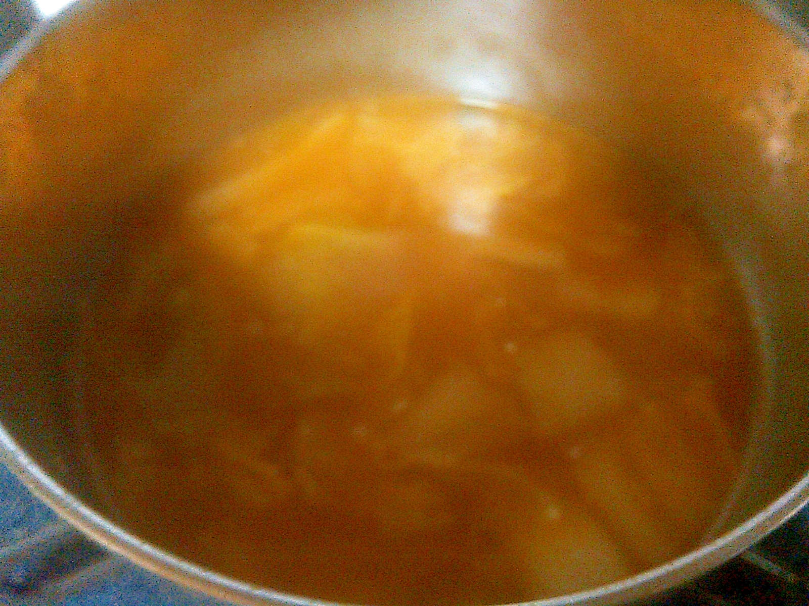 キムチ風味スープ