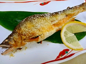 焼き方にコツ 天然アユの塩焼き レシピ 作り方 By Startrek 楽天レシピ 焼き方にコツ 天然アユの塩焼き レシピ 作り方 By Startrek 楽天レシピ