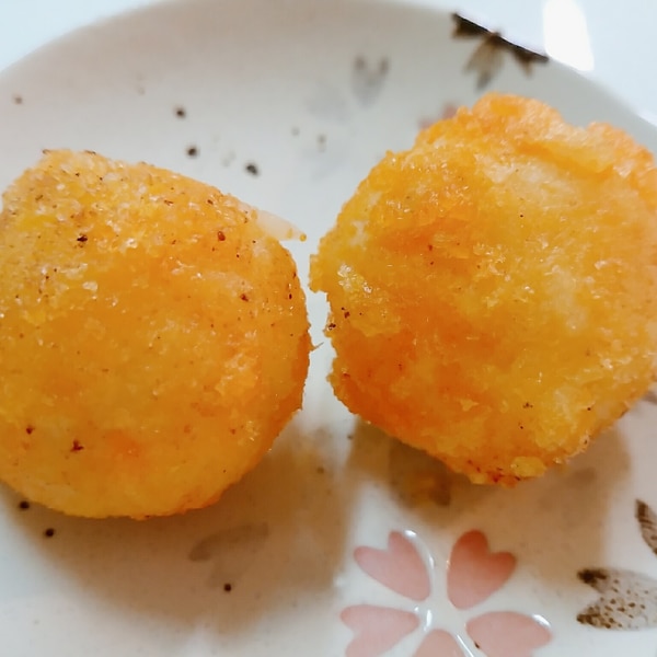 ジャガイモの明太子うまい棒団子 レシピ 作り方 By のん786 楽天レシピ ジャガイモの明太子うまい棒団子 レシピ 作り方 By のん786 楽天レシピ