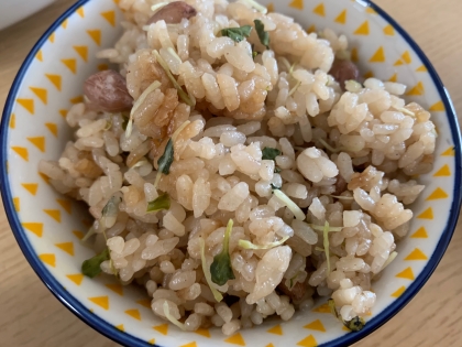 【宮城食材】落花生ご飯