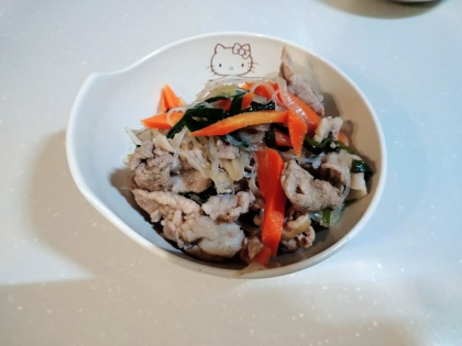 簡単♪チャプチェ