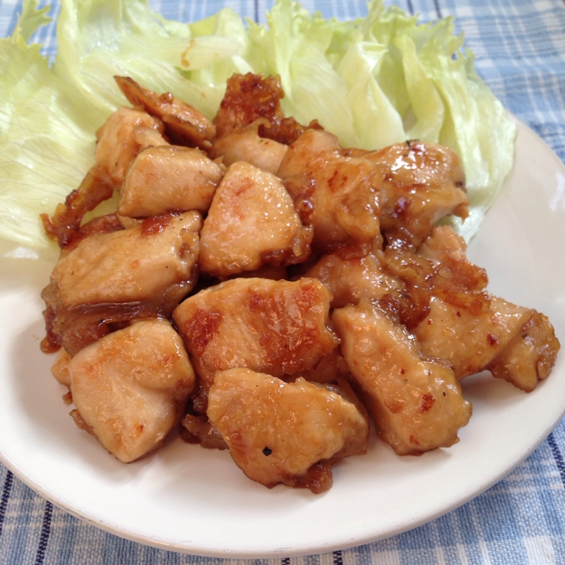 鶏の生姜醤油焼き♪