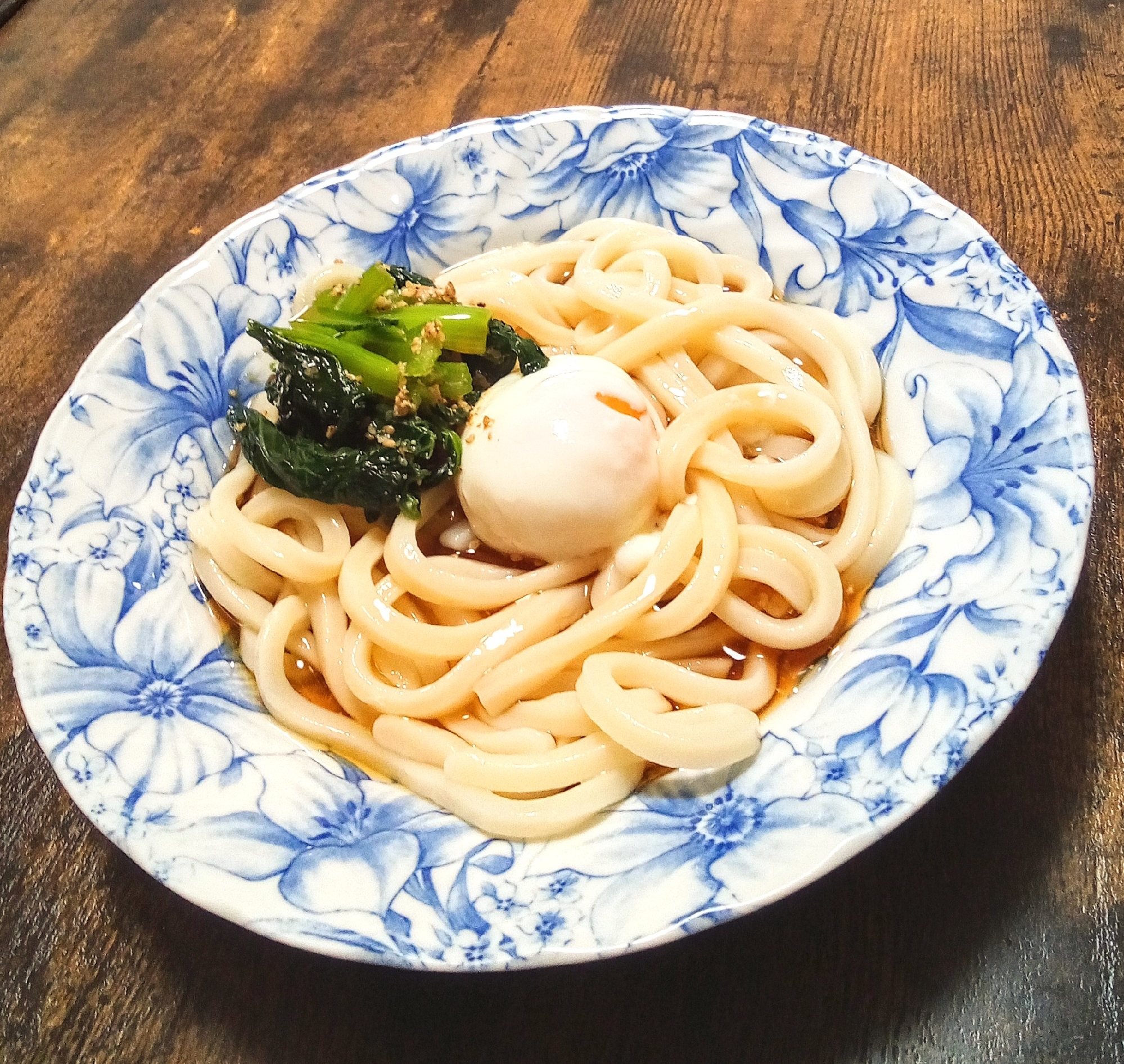 温泉たまご冷やしうどん