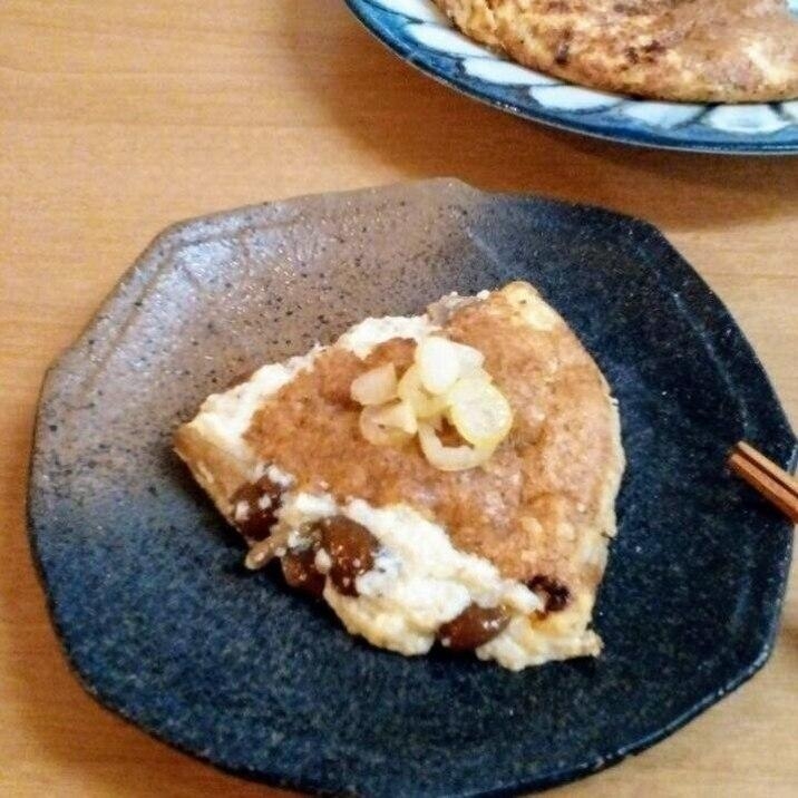 なめこも入ってとろっとろ♡ふんわり長芋豆腐ステーキ