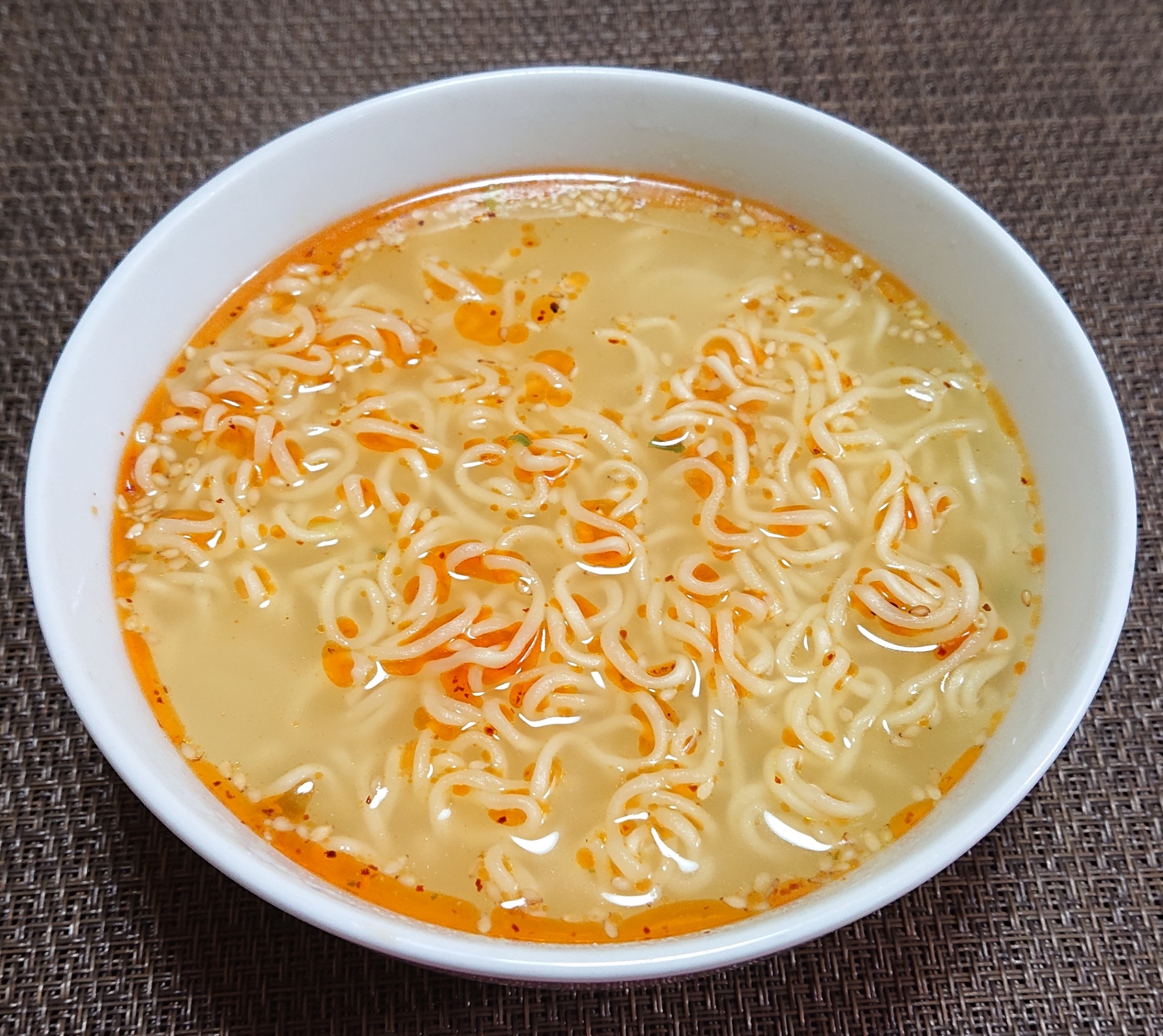 インスタントで☆酸辣塩ラーメン