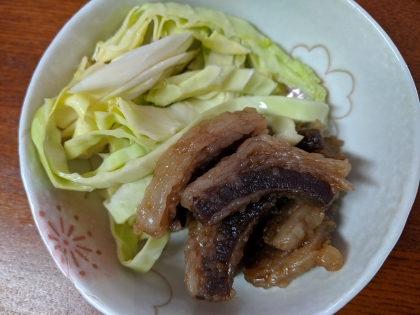 かっぱ肉の煮込み