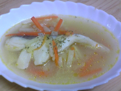 体が温かくなるヘルシーな魚料理、嬉しい限り。味付けはシンプルでしたが野菜と鱈の旨味が出ていて美味しい。初めてロシア料理を作らせていただきました(^_-)-☆。