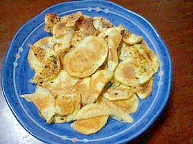 レンジで簡単!ポテトチップス