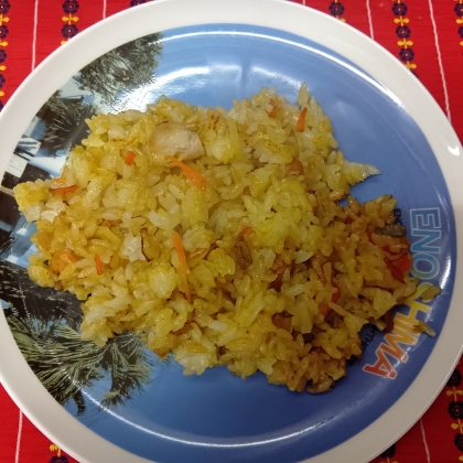 甘い♪カレーチャーハン