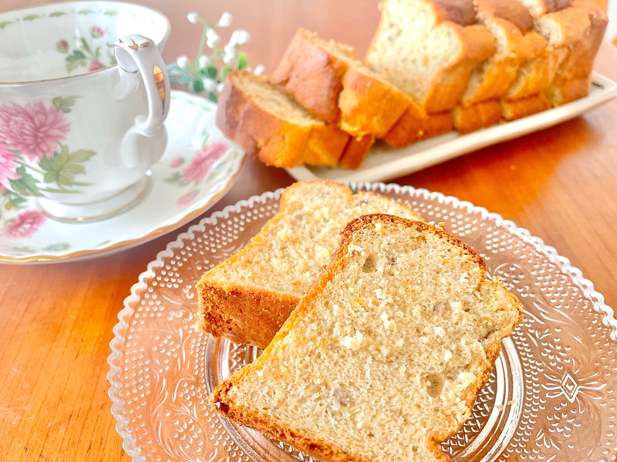 米粉で作るバナナブレッド バター＆オイル不使用