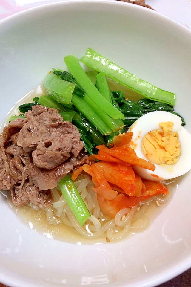 牛肉で！冷麺