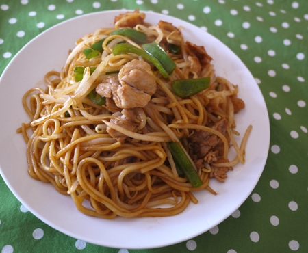 もやし焼きそば