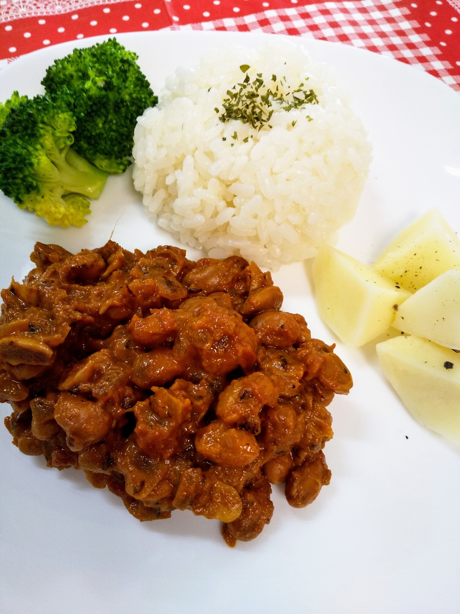 豆まきの乾燥大豆リメイク！大豆マサラカレー