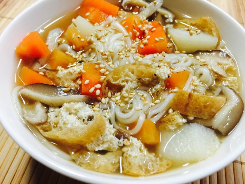 具だくさん野菜のにゅうめん