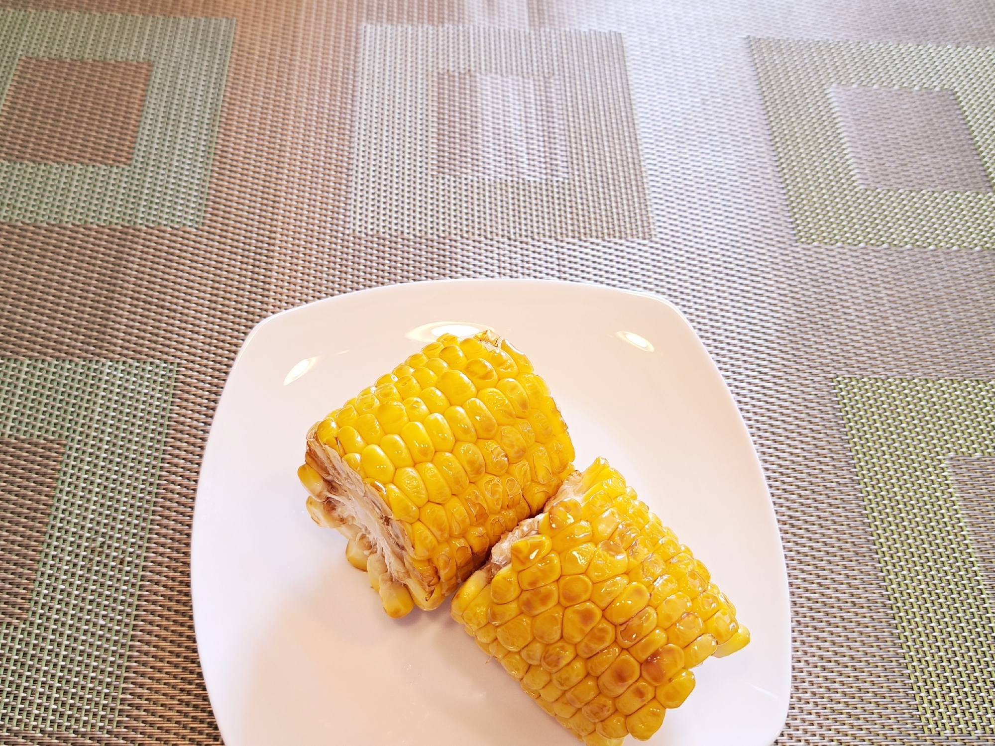 フライパンで簡単！こんがり！焼きとうもろこし