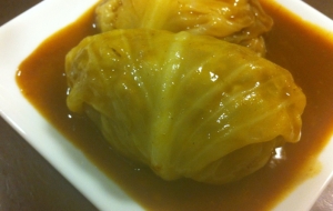 簡単ロールキャベツ(デミグラスソース風)