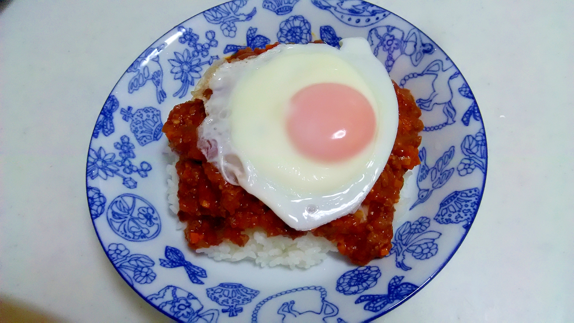 目玉焼きオンドライカレー＋＋