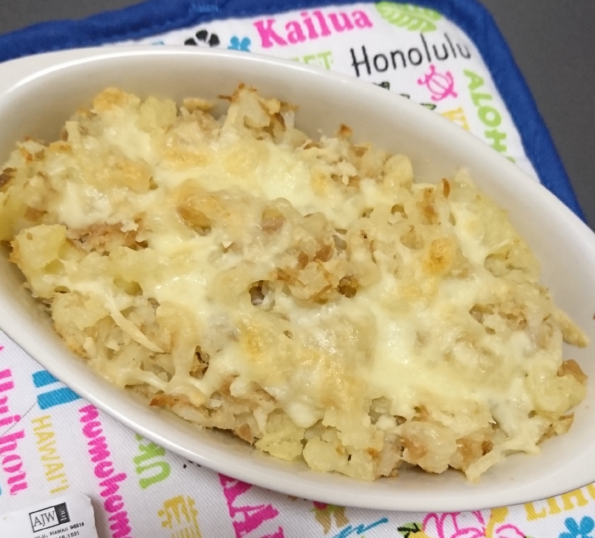 ツナじゃがのチーズ焼き