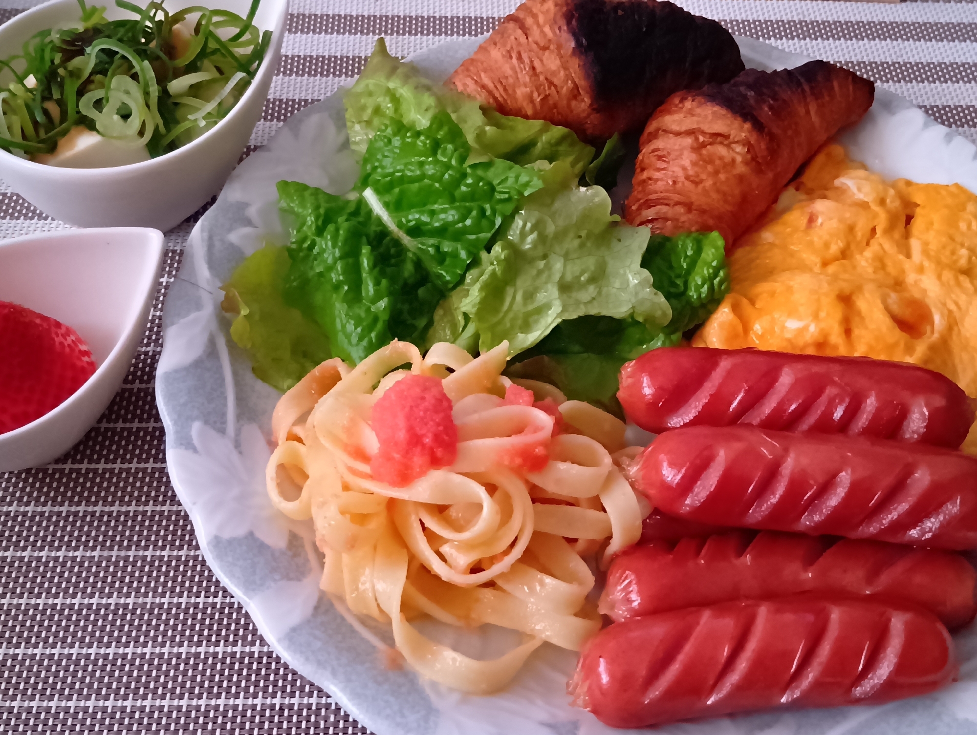 ソーセージ＆オムレツ de  モーニングセット
