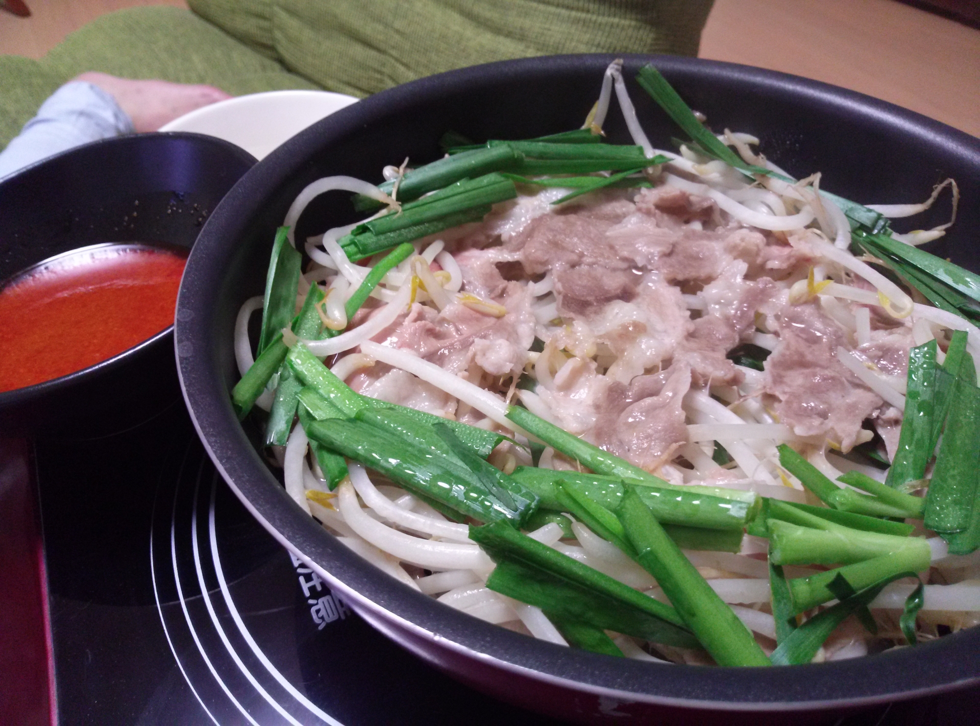 フライパン１つ簡単料理⑪豚肉のミルフィーユ蒸し焼き