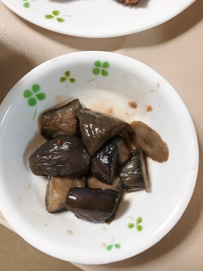 ご飯が旨い！　「ごぼうとなす甘辛炒め煮」