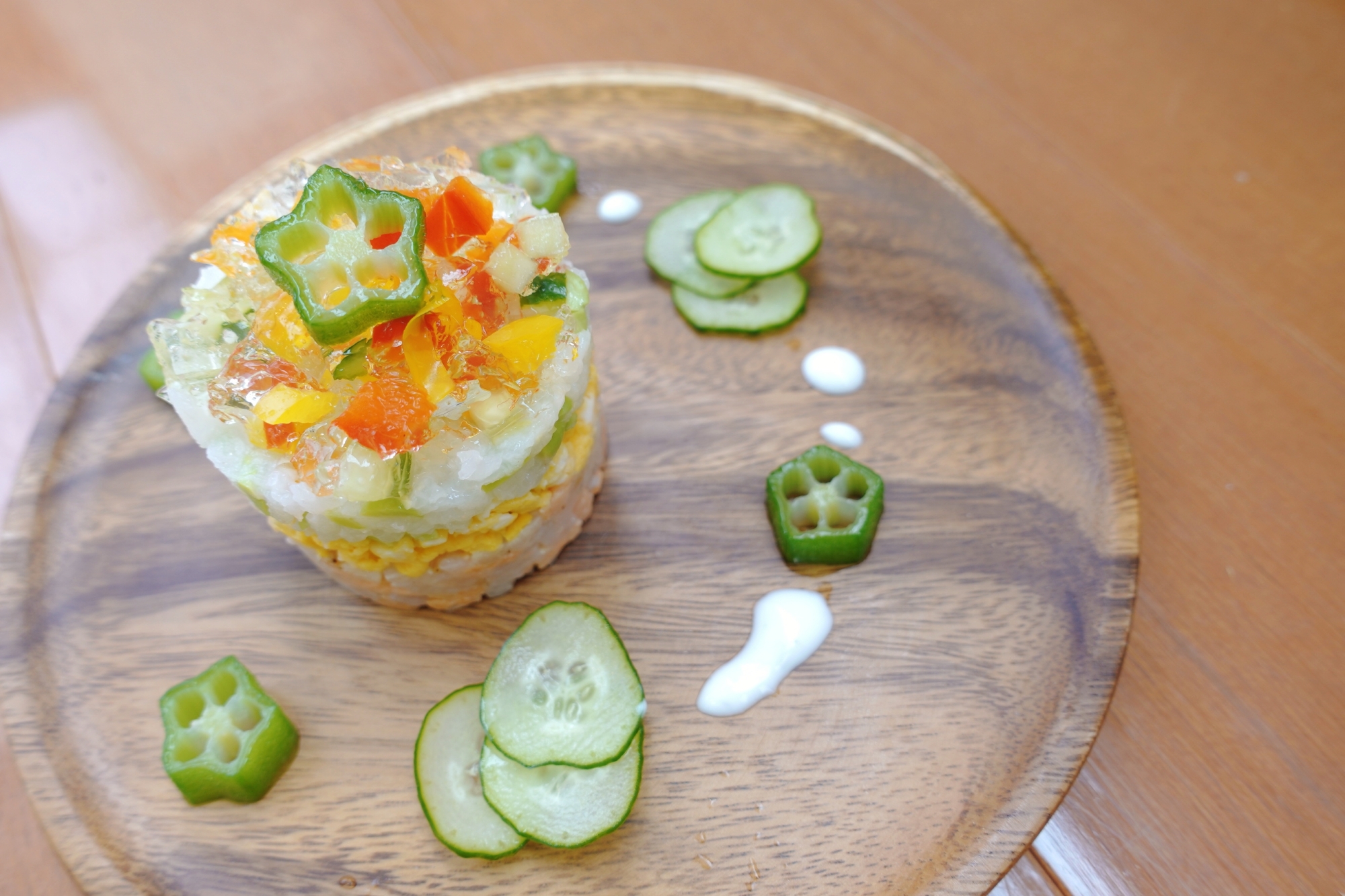 1歳にぴったり！華やかケーキご飯☆誕生日プレート♪