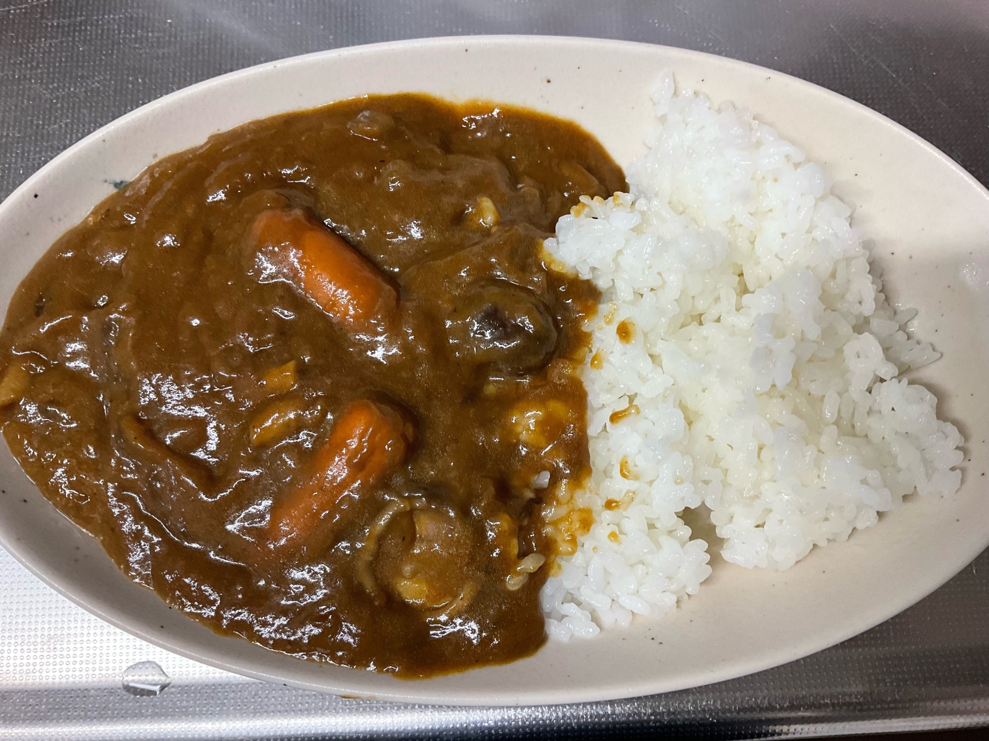 圧力鍋で椎茸づくめカレー