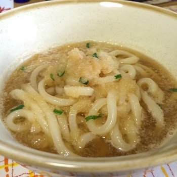 みぞれ生姜うどん