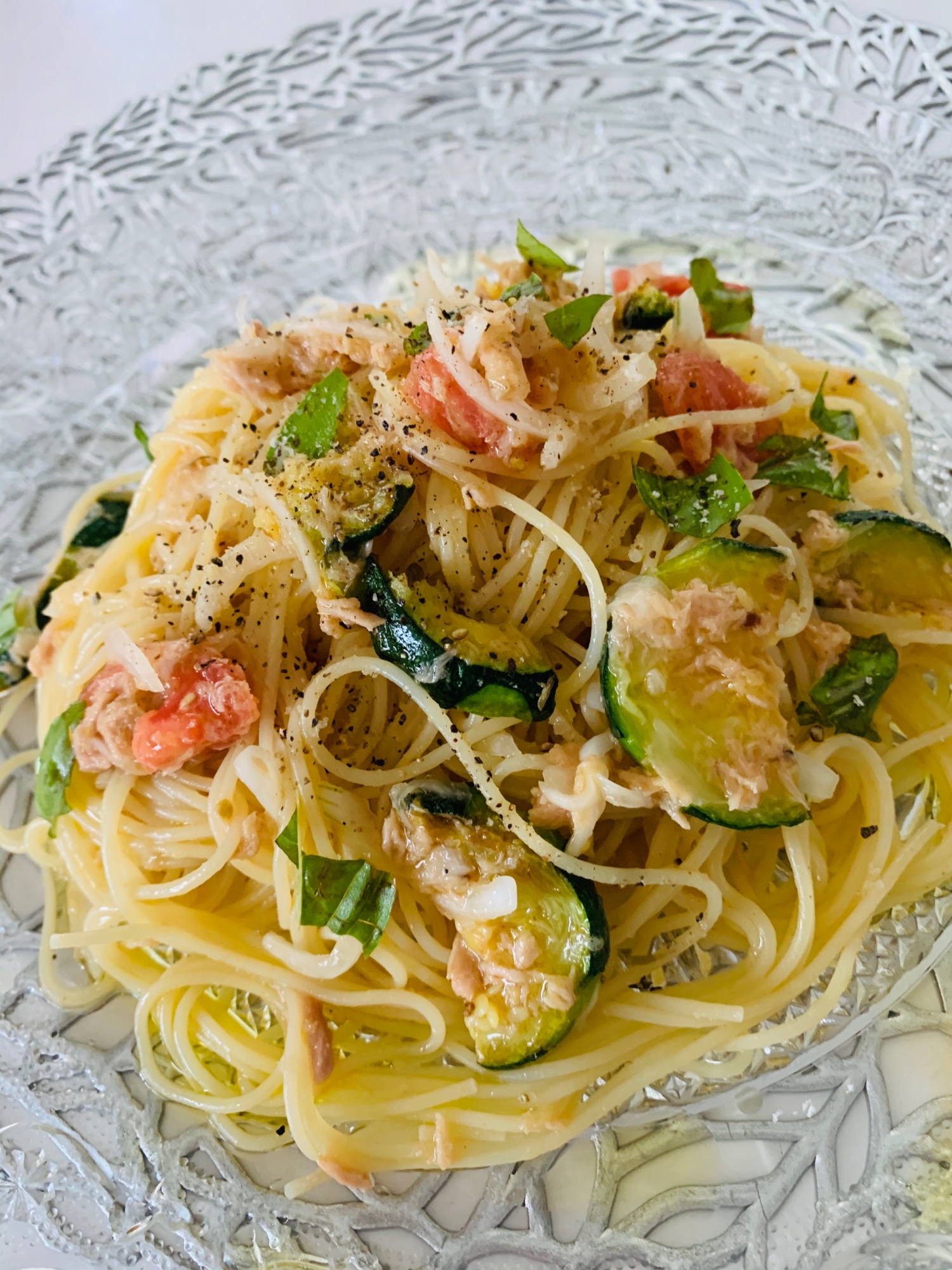 麺の冷やし方にコツあり！！お店みたいな冷製パスタ♪