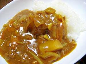 ひき肉たっぷり！我が家のカレー