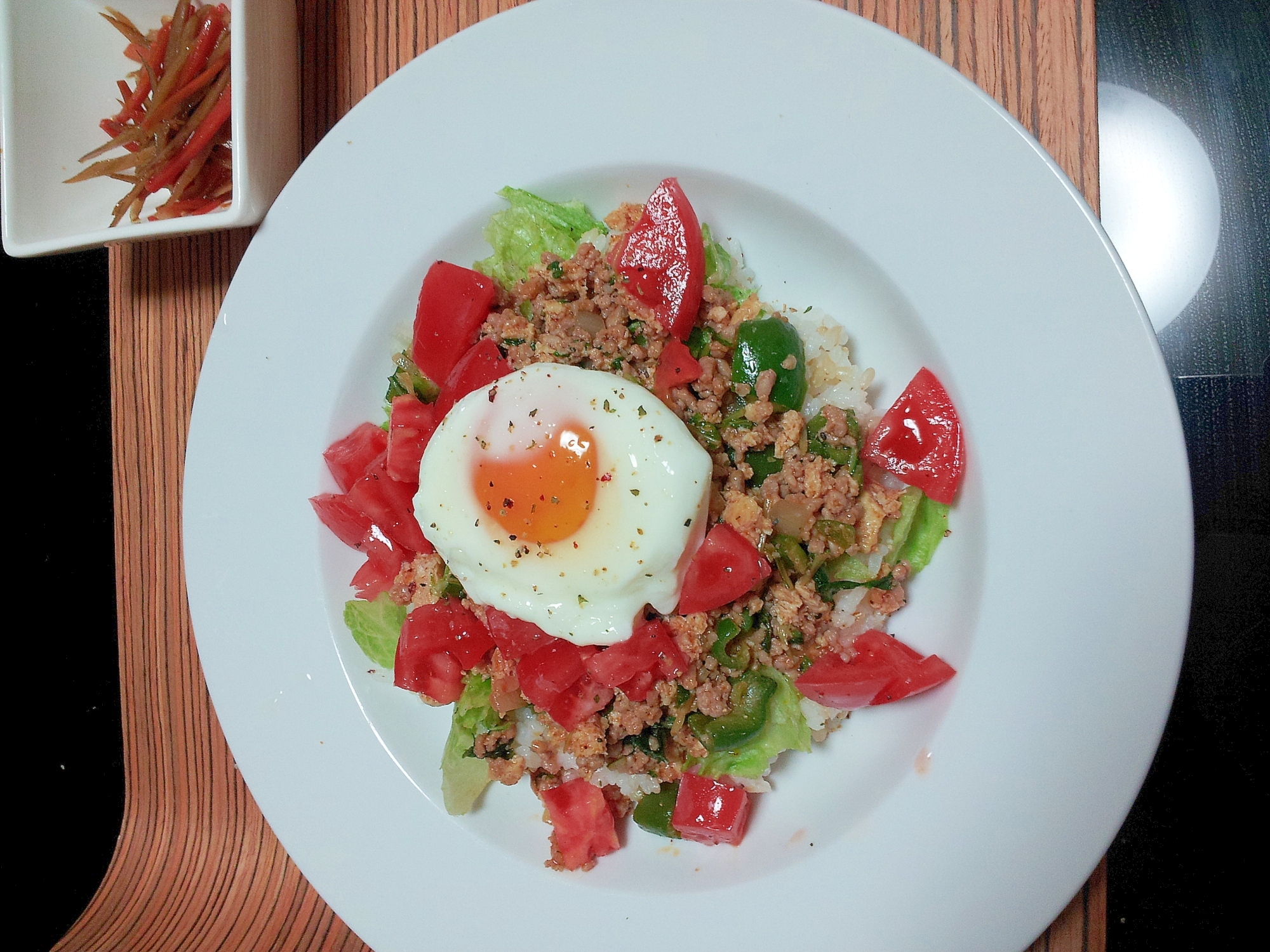 おうちカフェご飯 野菜たっぷり肉トマトご飯 レシピ 作り方 By Ruyco 楽天レシピ おうちカフェご飯 野菜たっぷり肉トマトご飯 レシピ 作り方 By Ruyco 楽天レシピ