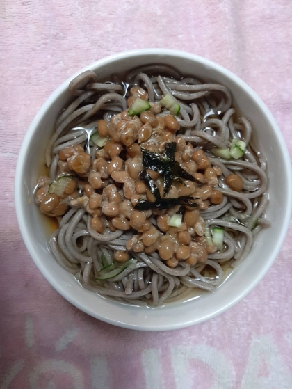 納豆蕎麦