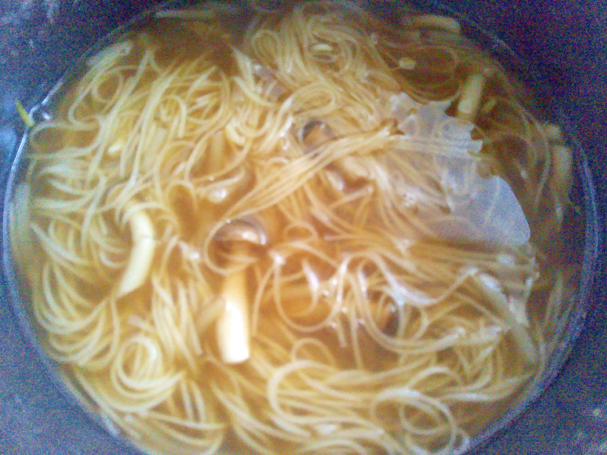 しめじ温麺
