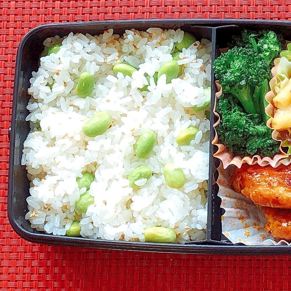 お弁当 ふりかけに飽きたら 枝豆ご飯 レシピ 作り方 By Youyouシェフ 楽天レシピ お弁当 ふりかけに飽きたら 枝豆ご飯 レシピ 作り方 By Youyouシェフ 楽天レシピ