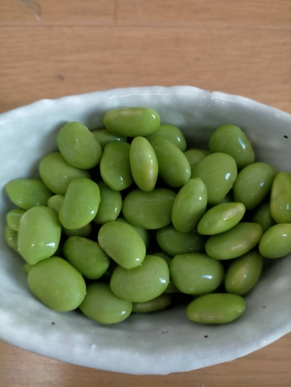 鮮やか☆枝豆の茹で方  冷凍保存用にもおすすめ！