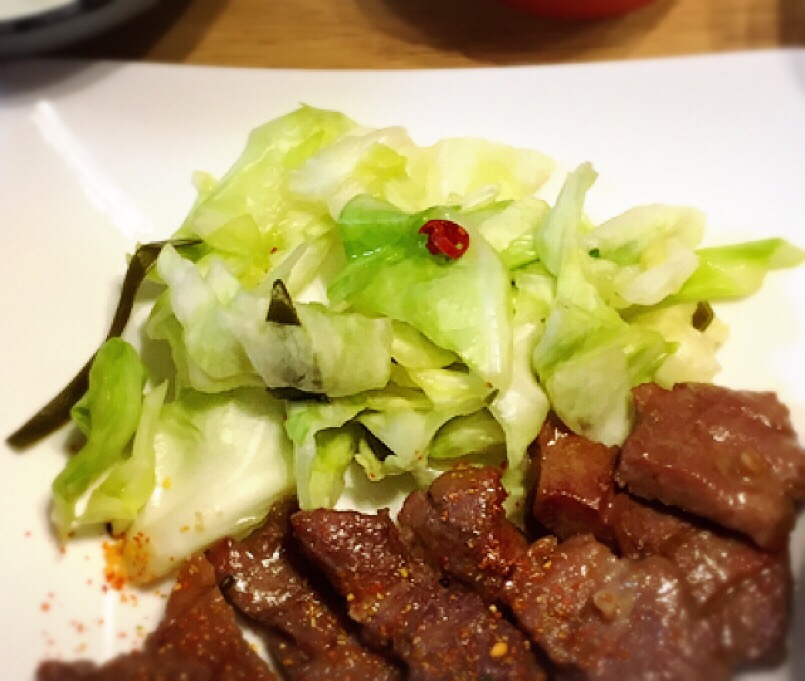 キャベツの漬物！